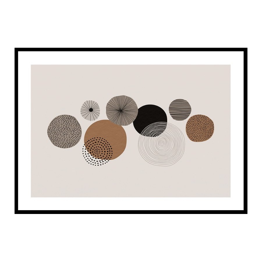 Poster Gallerix Abstract Forms No1