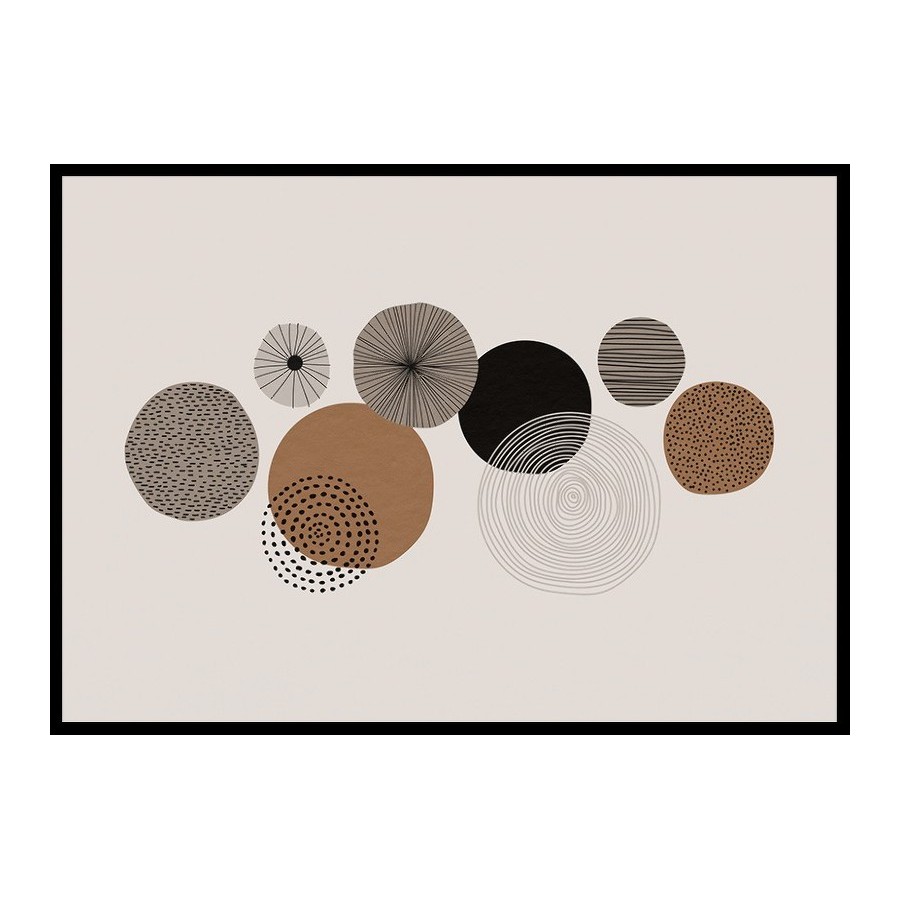 Poster Gallerix Abstract Forms No1