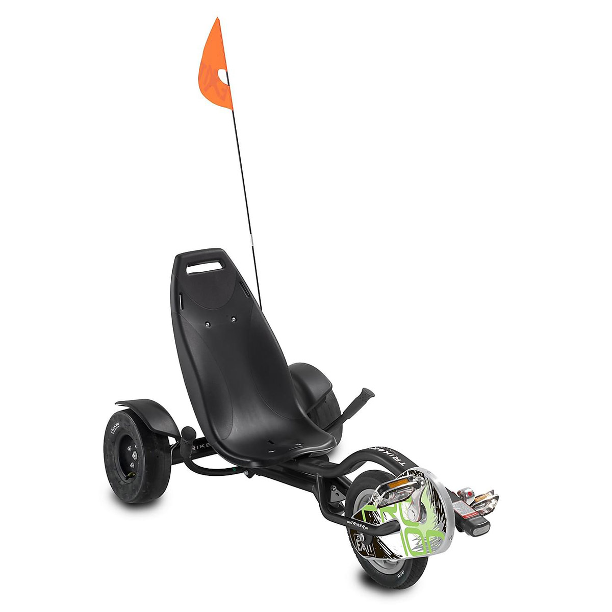 Trehjuling Exit Toys Tricker Pro 100 Grön/Svart