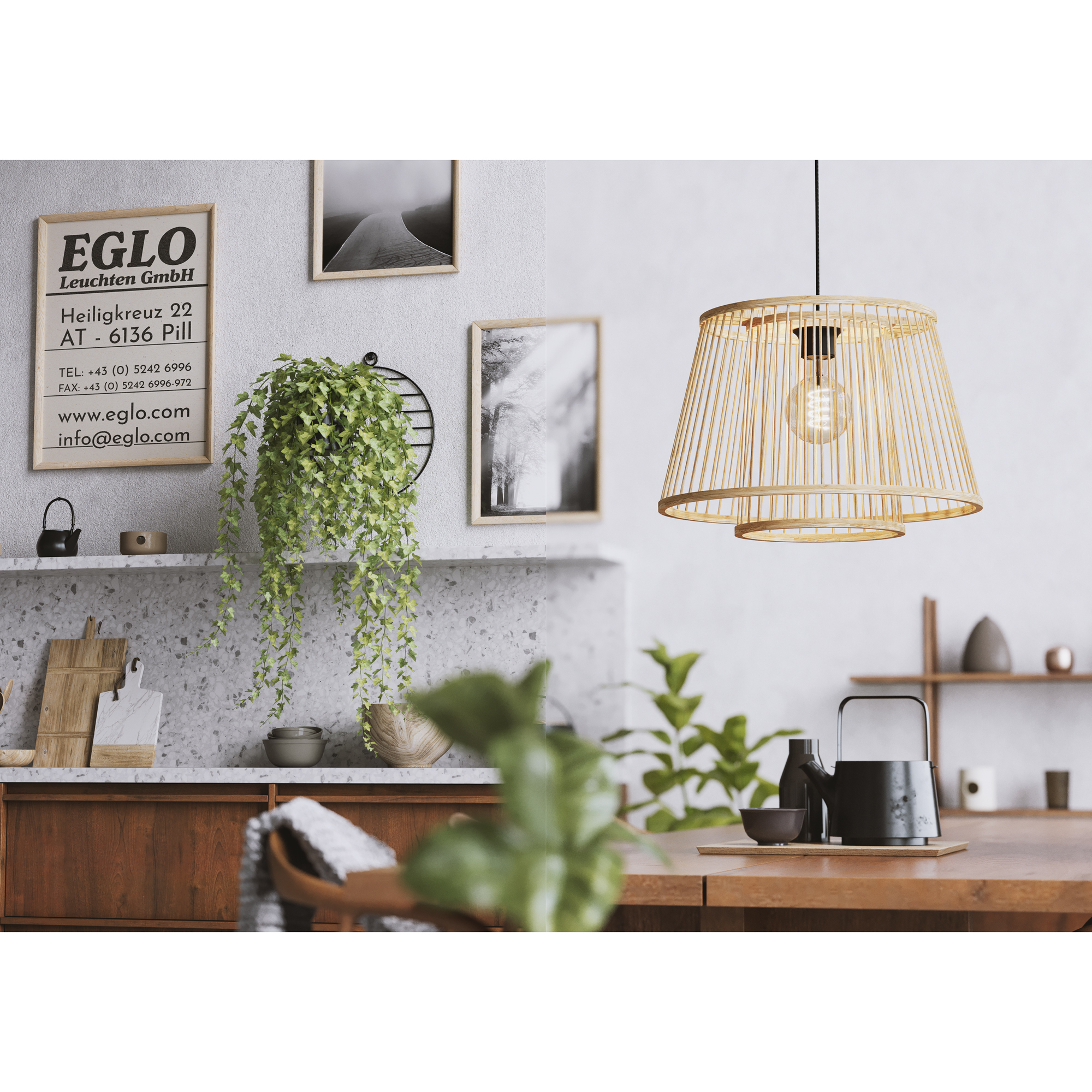 Taklampa Eglo Hykeham