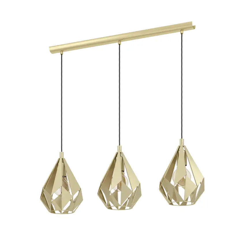 Taklampa Eglo Carlton med 3 lampor