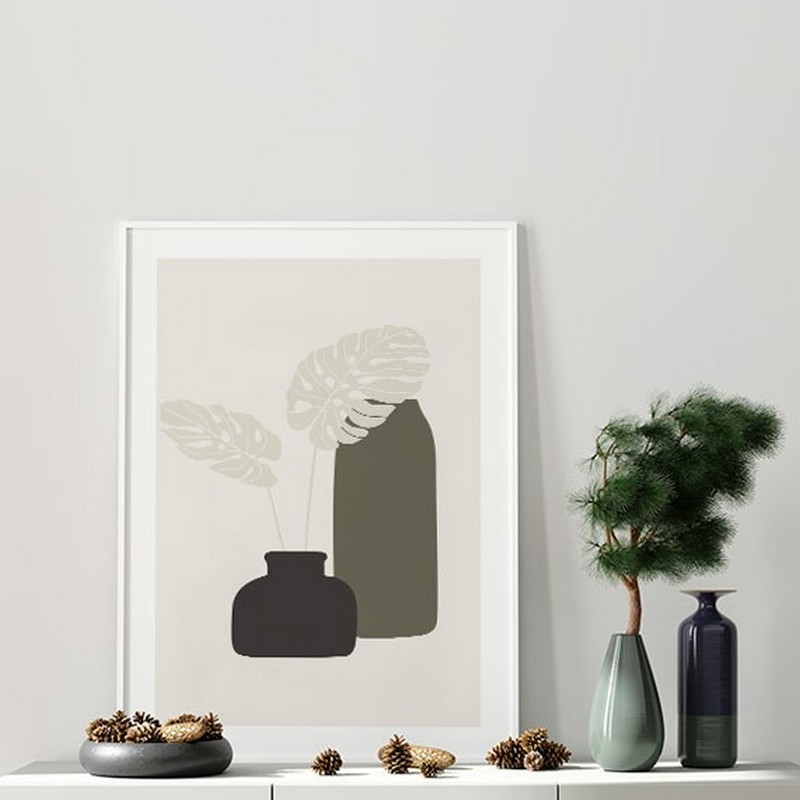 Poster Gallerix Flower Pots No1