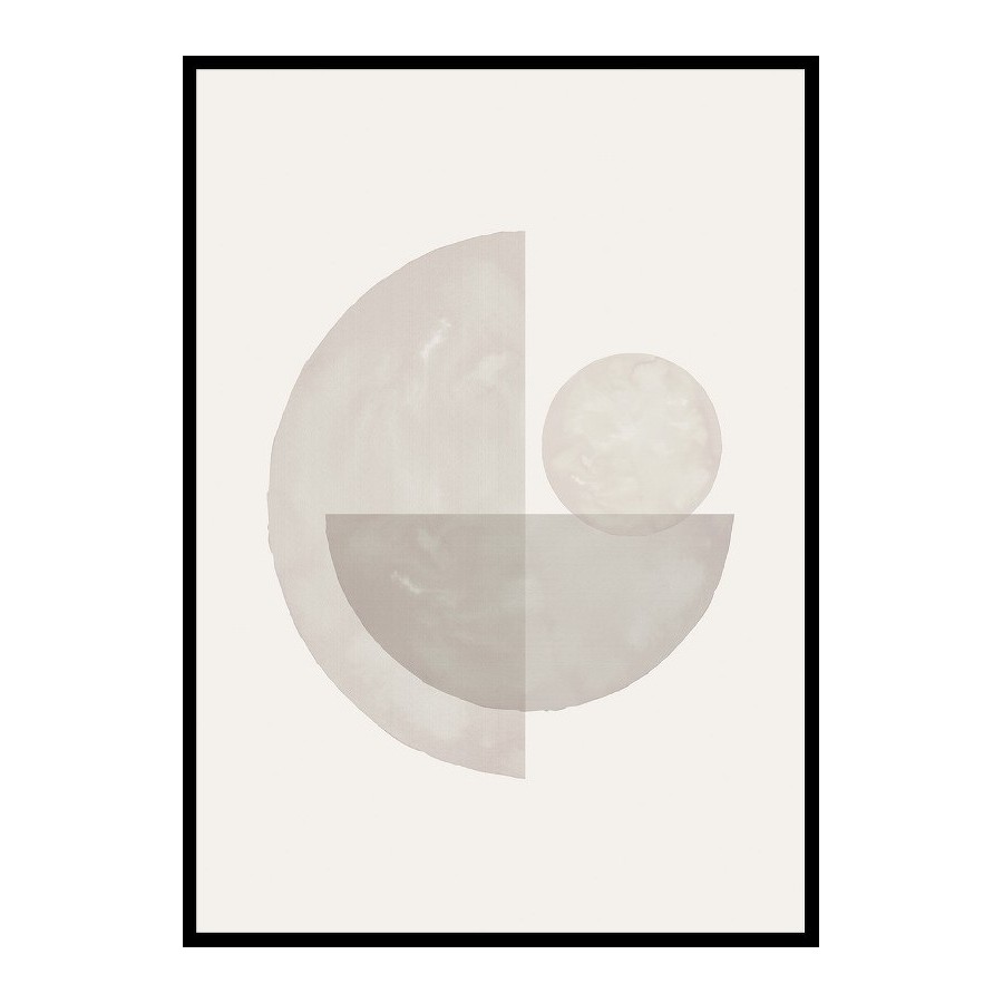 Poster Gallerix Abstract Circles No3