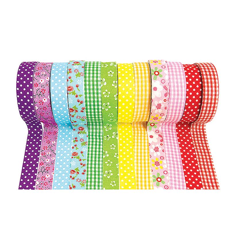 Dekorationstextiltejp ABA Skol 12 Olika