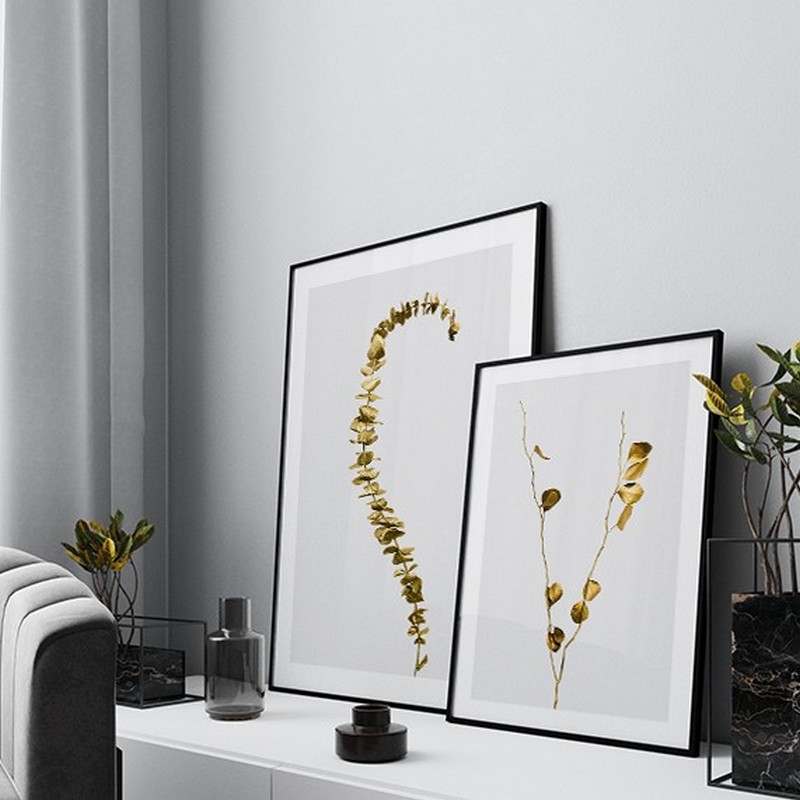 Poster Gallerix Eucalyptus Gold No1