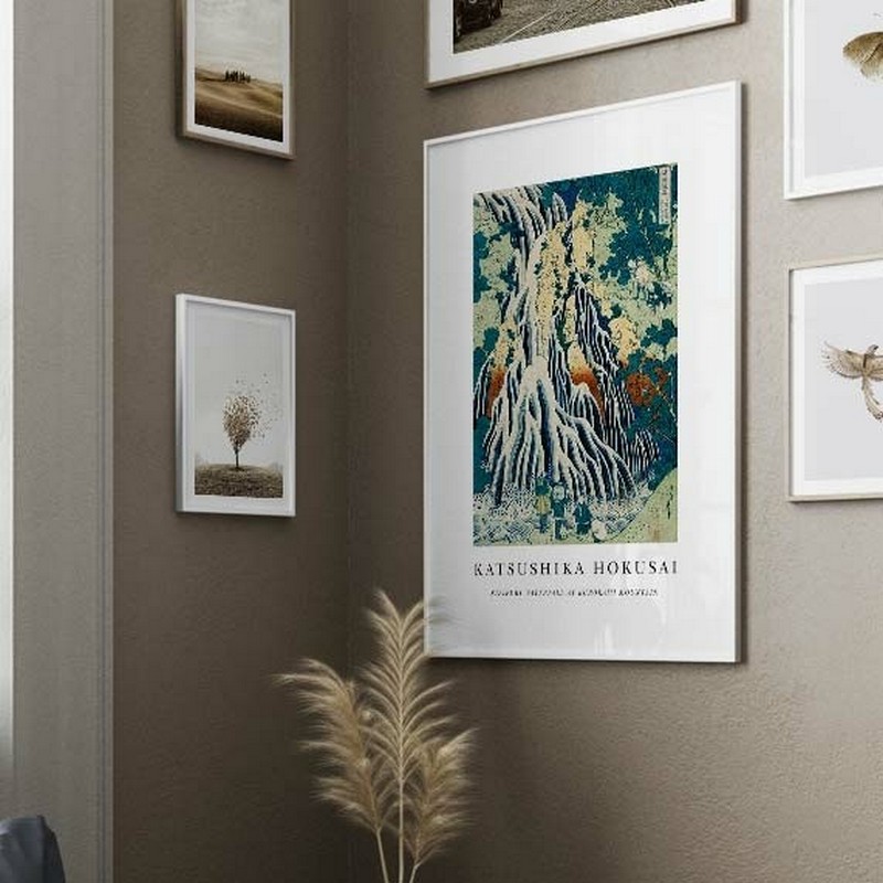 Poster Gallerix Kirifuri Waterfall By Katsushika Hokusai