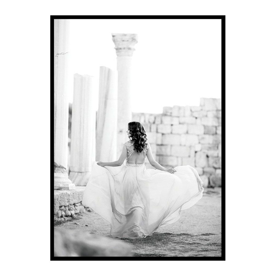 Poster Gallerix White Dress