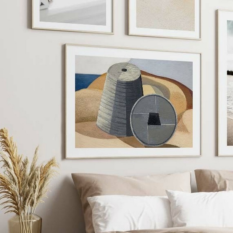 Poster Gallerix Mineral Objects By Paul Nash