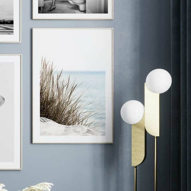 Poster Gallerix Grass At Beach