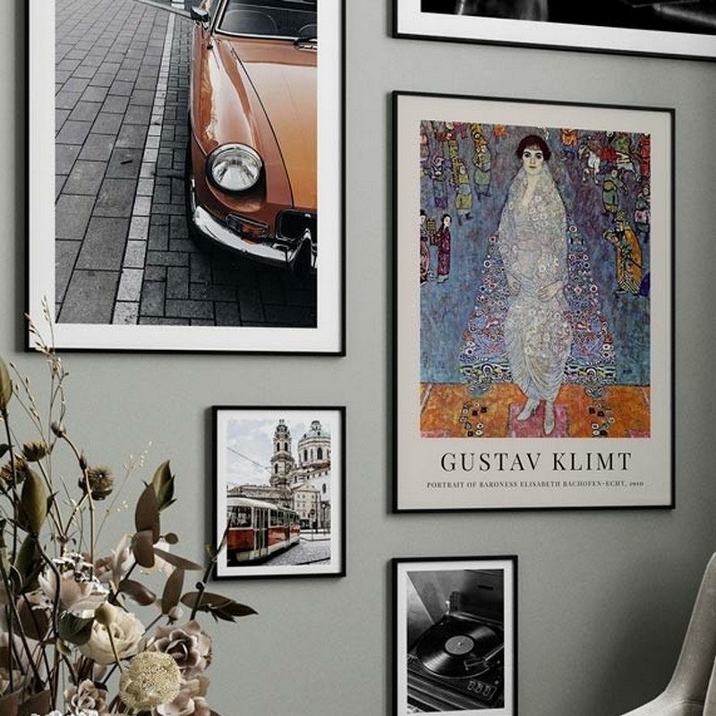 Poster Gallerix Portrait Of Baroness By Gustav Klimt