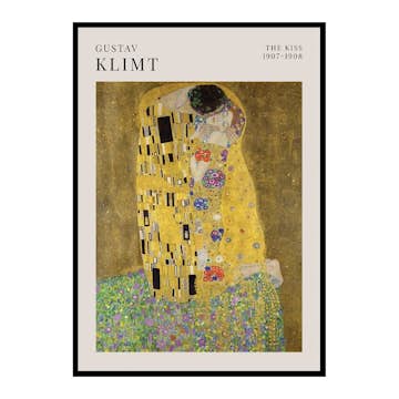 Poster Gallerix The Kiss By Gustav Klimt