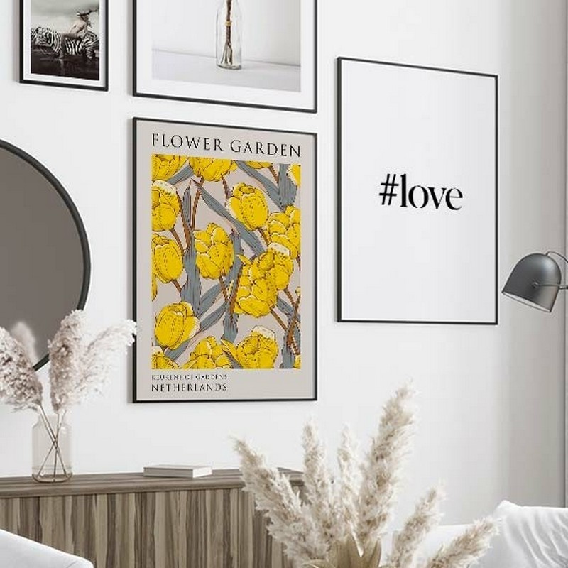 Poster Gallerix Flower Garden Kaukenhof