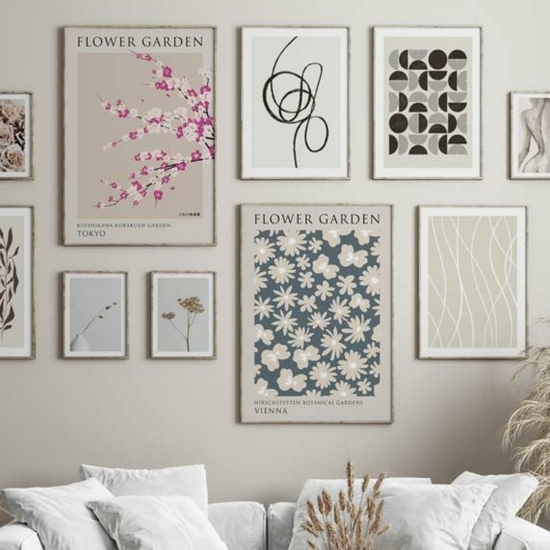 Poster Gallerix Flower Garden Vienna