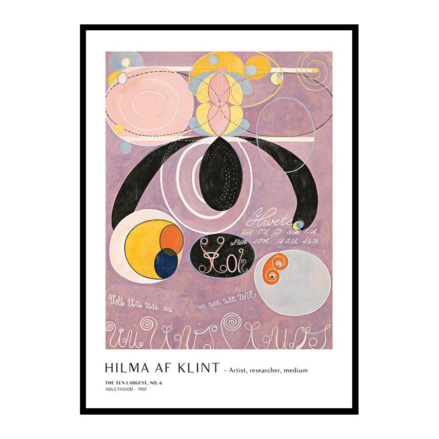Poster Gallerix The Ten Largest No6 By Hilma Af Klint