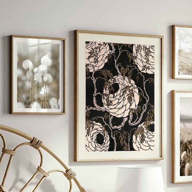 Poster Gallerix Flower Pattern No.2 by E. A. Seguy