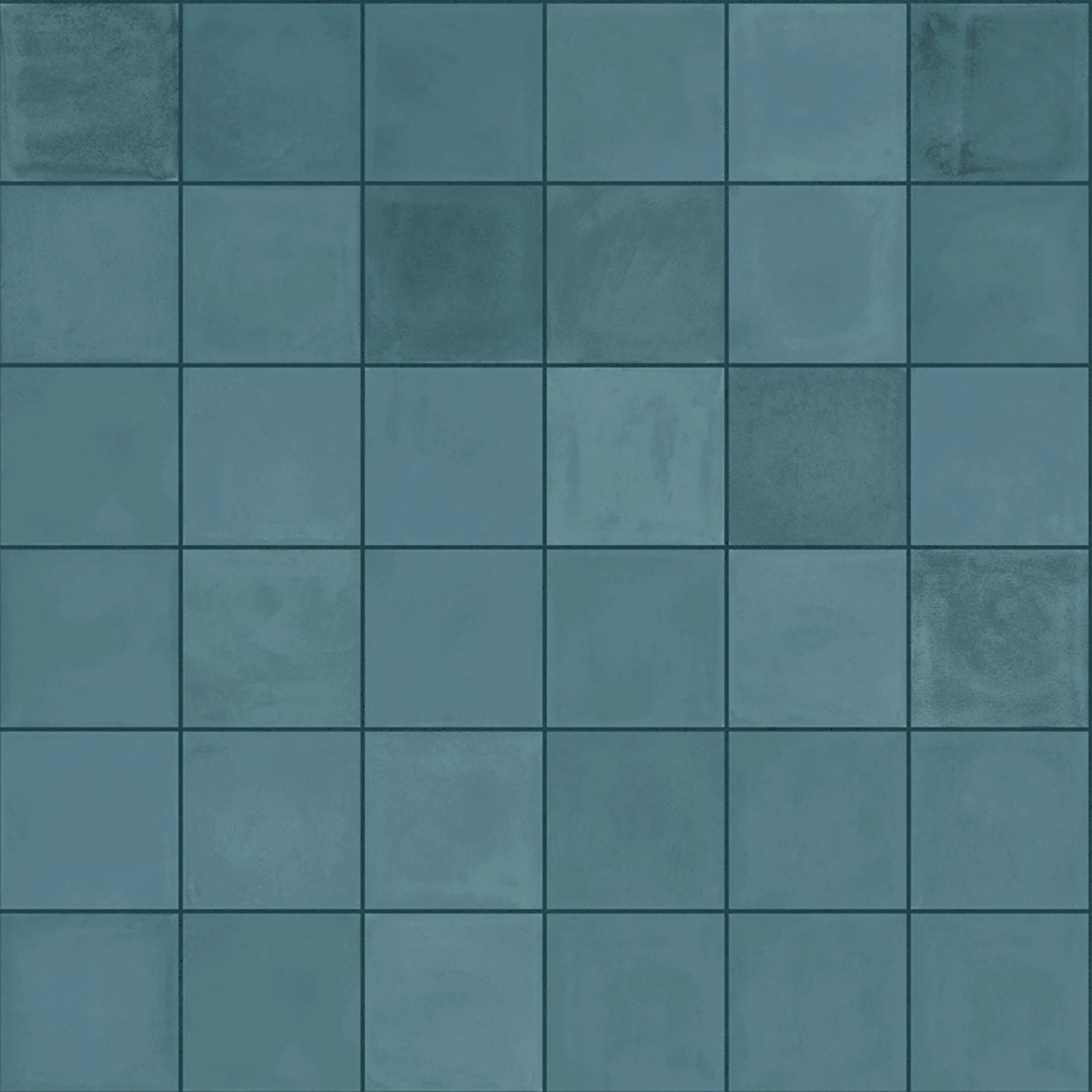 Klinker Marazzi Group D Segni Blend Azzuro Blå 10x10 cm