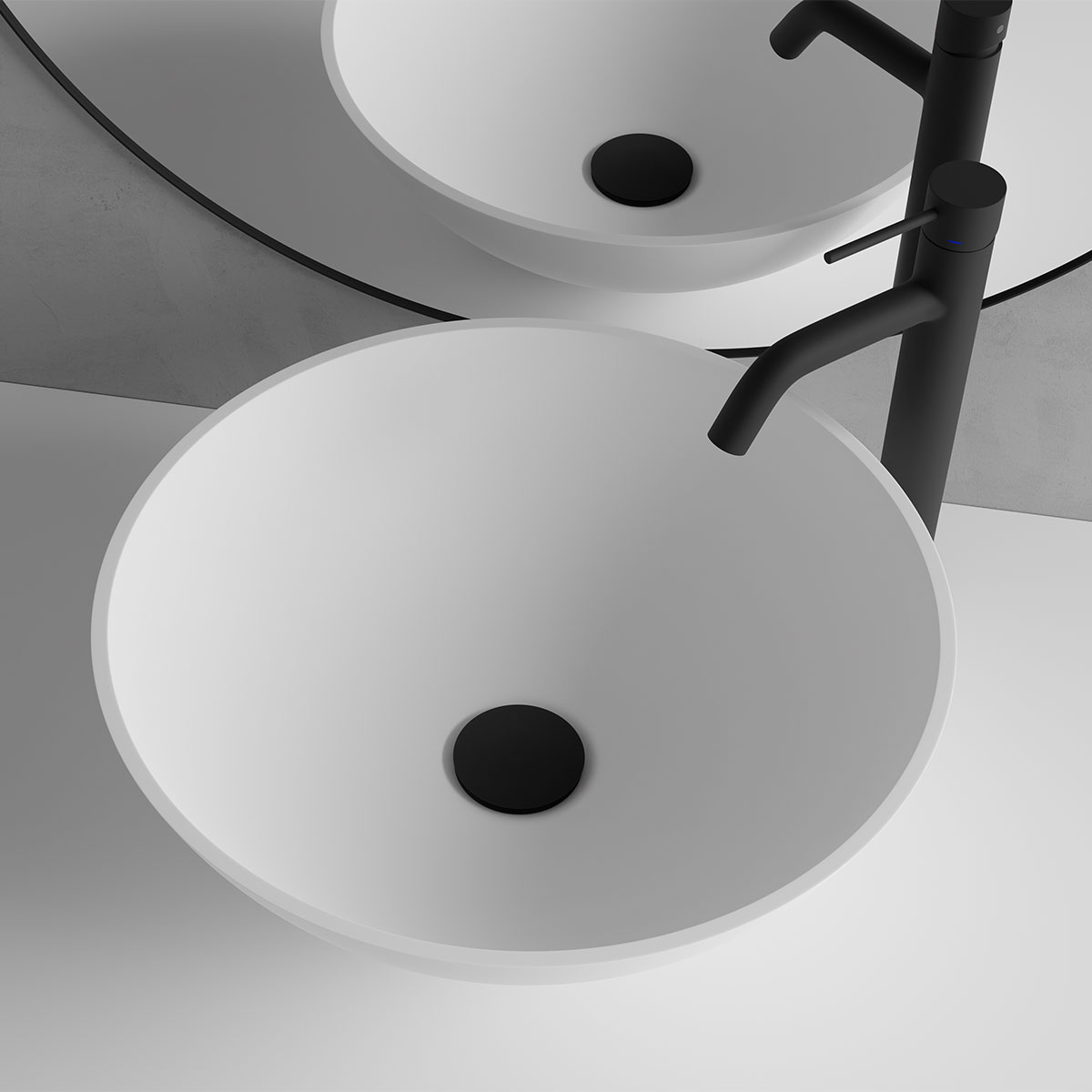 Tvättställsblandare Scandtap Steel Voyage High