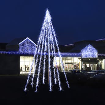 Flaggstångsbelysning Flaggstångsbelysning