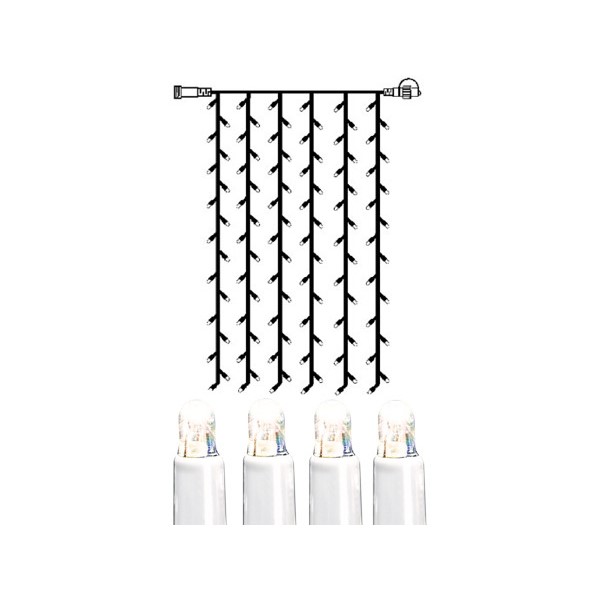 Ljusgardin Star Trading Extra System LED 1 m
