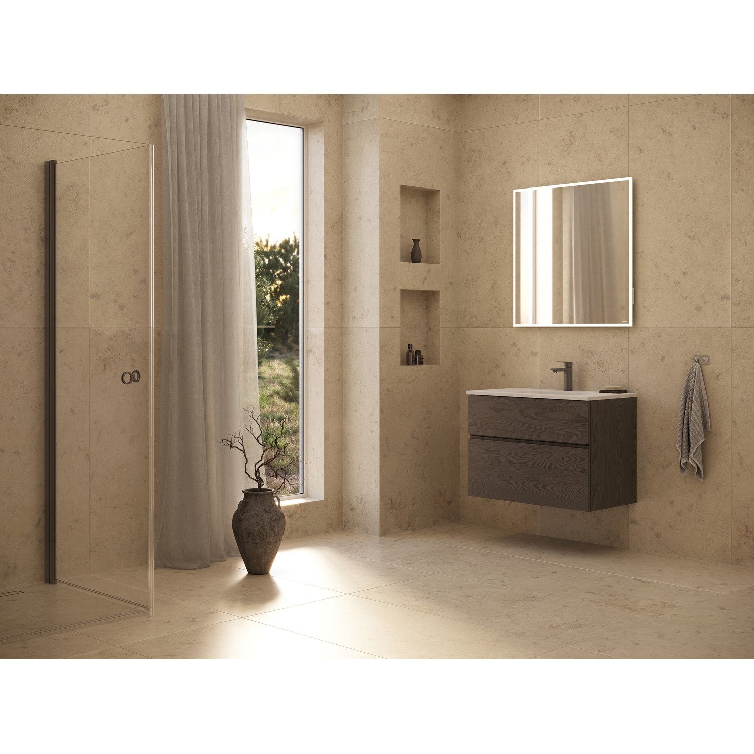 Spegel Svedbergs Hov med LED och Touch