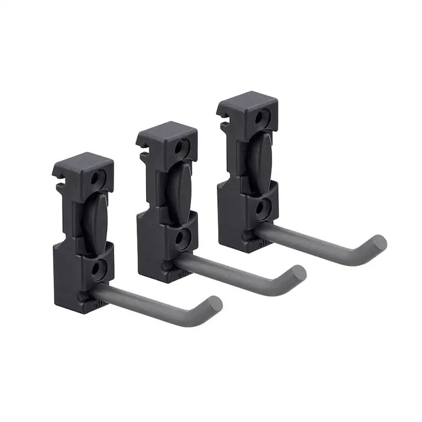 Krok Elfa Garage+ För List 3-pack