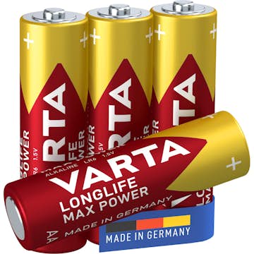 Batteri VARTA Alkaliska Max Power LR6/AA 4-Pack