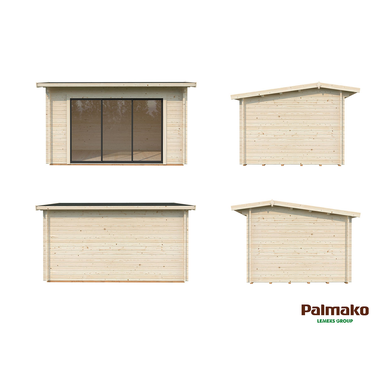 Stuga Palmako Ines 11,7 m2 (inv. 11,1 m2)