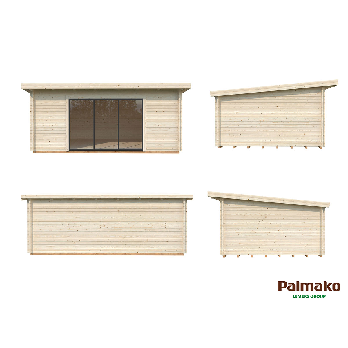 Stuga Palmako Lea 20,1 m2 (inv. 19,4 m2)