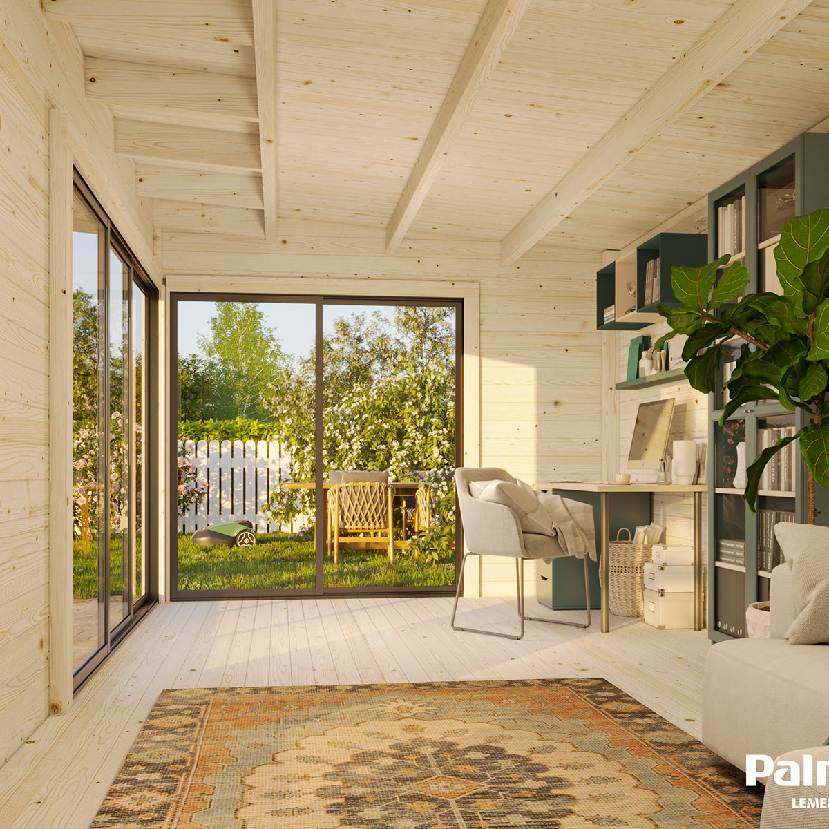 Stuga Palmako Andrea 17,9 m2 (inv. 17,1 m2)