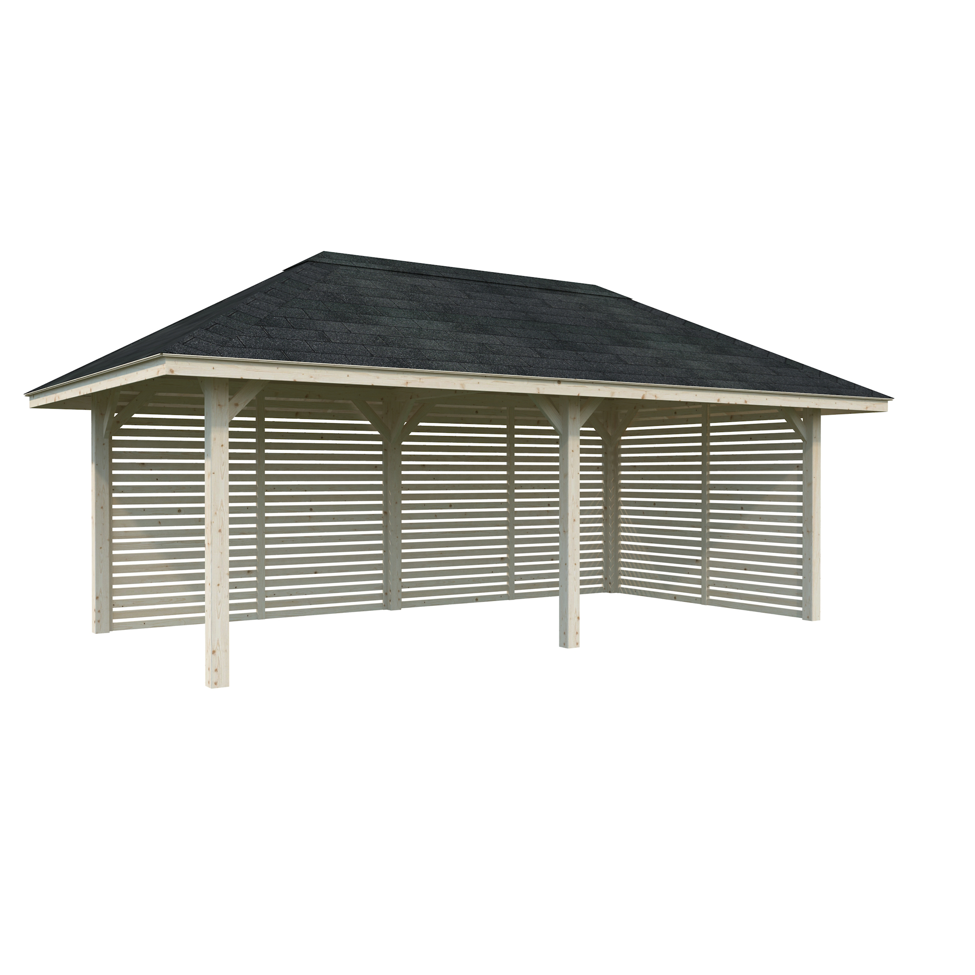 Paviljong Palmako Bianca 16,6 m2 Set 109