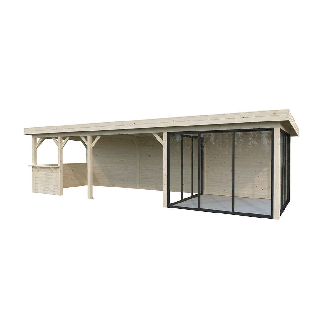 Uterum Palmako Lenna 24,9 m2 Set 416 Slide Behandling: Obehandlad