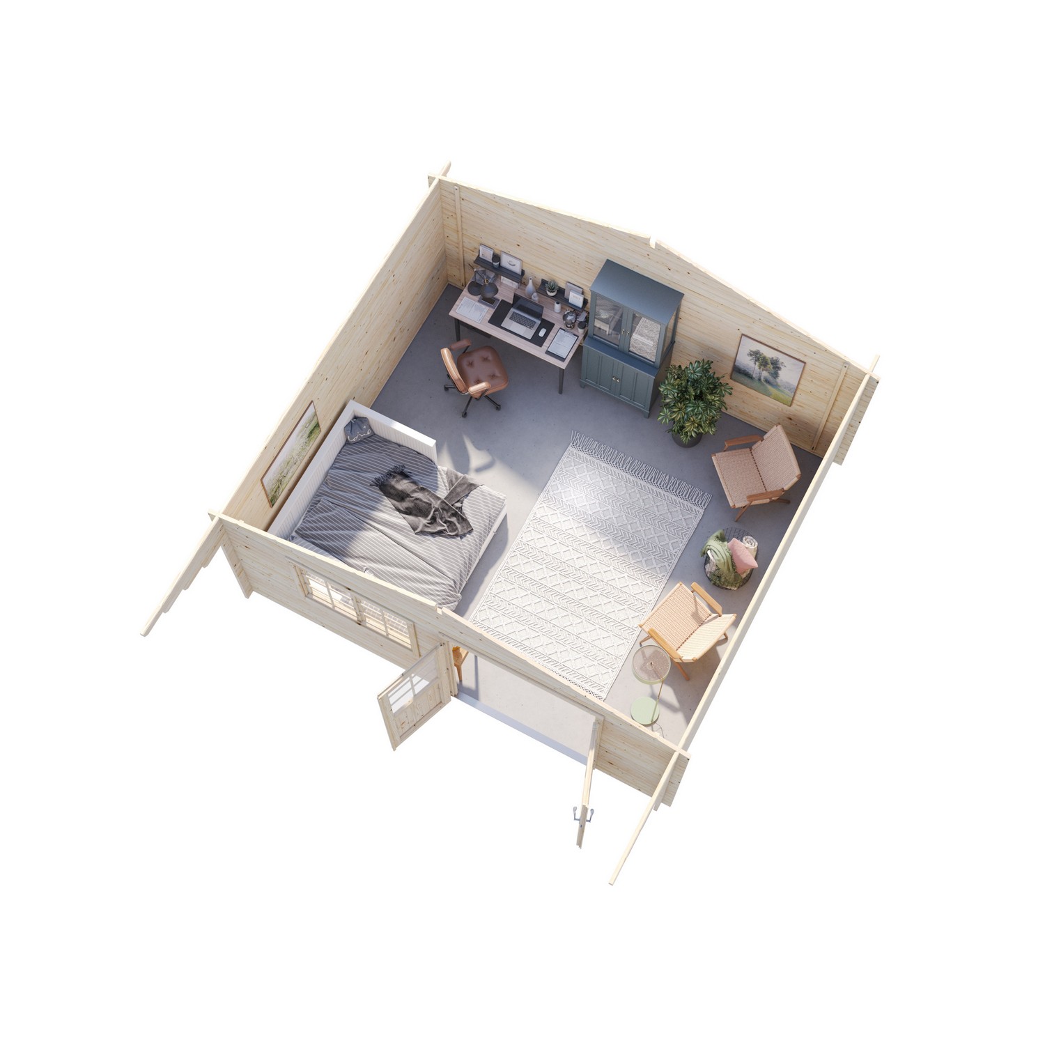 Stuga Palmako Britta 19,7 m2