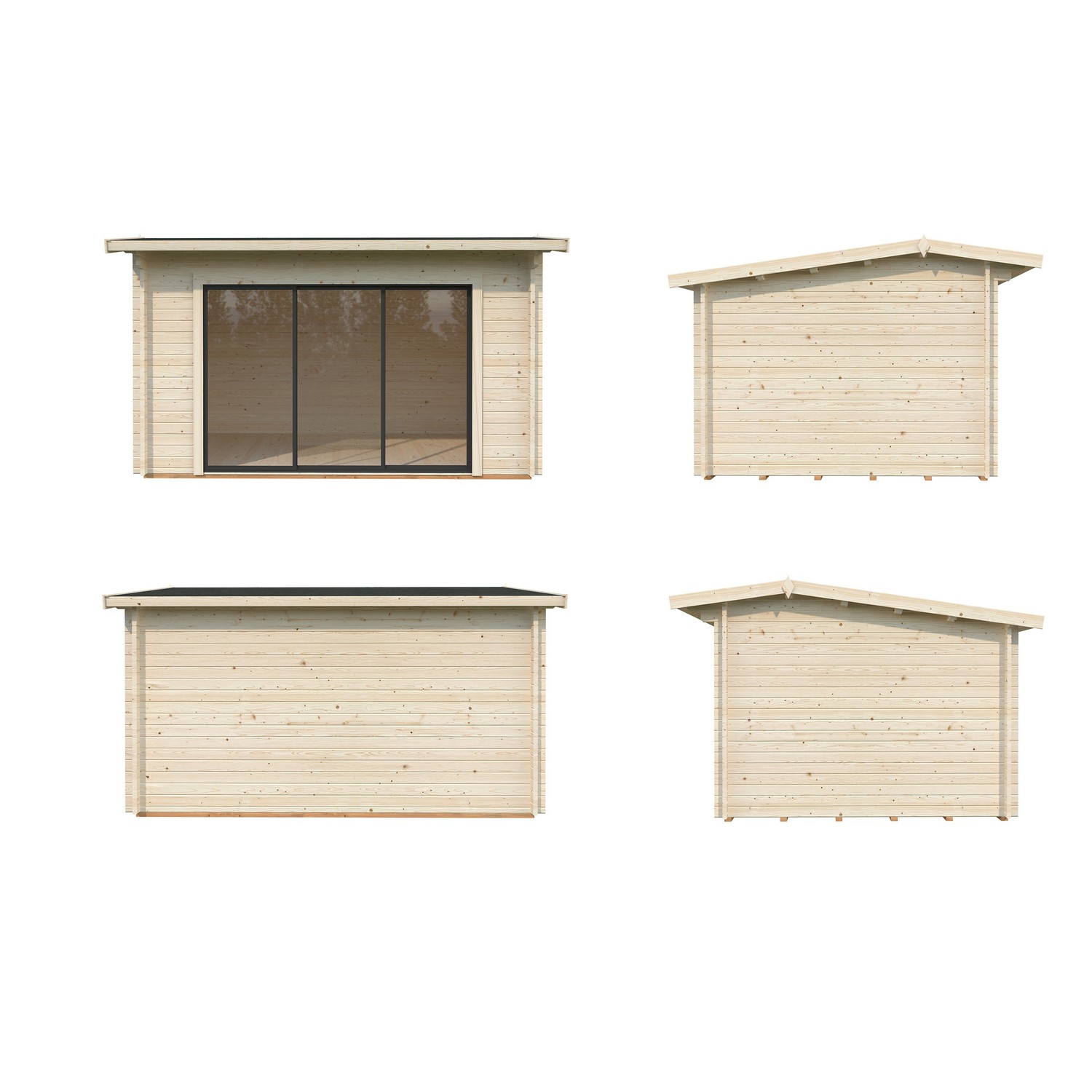 Stuga Palmako Ines 11,7 m2 (inv. 11,1 m2)