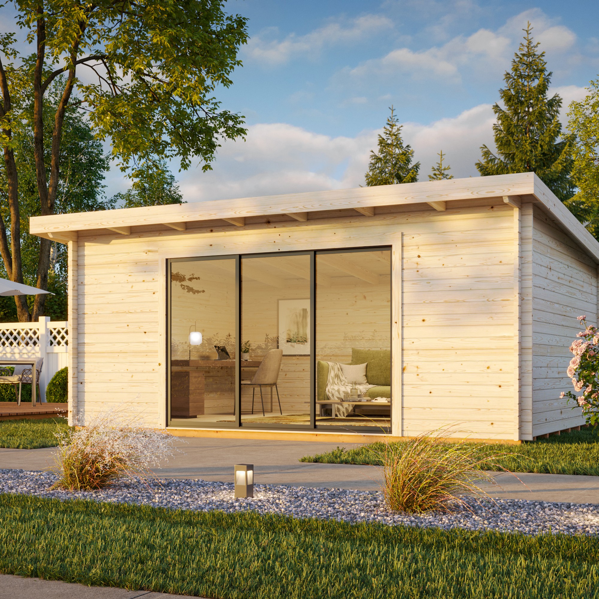 Stuga Palmako Lea 20,1 m2 (inv. 19,4 m2)