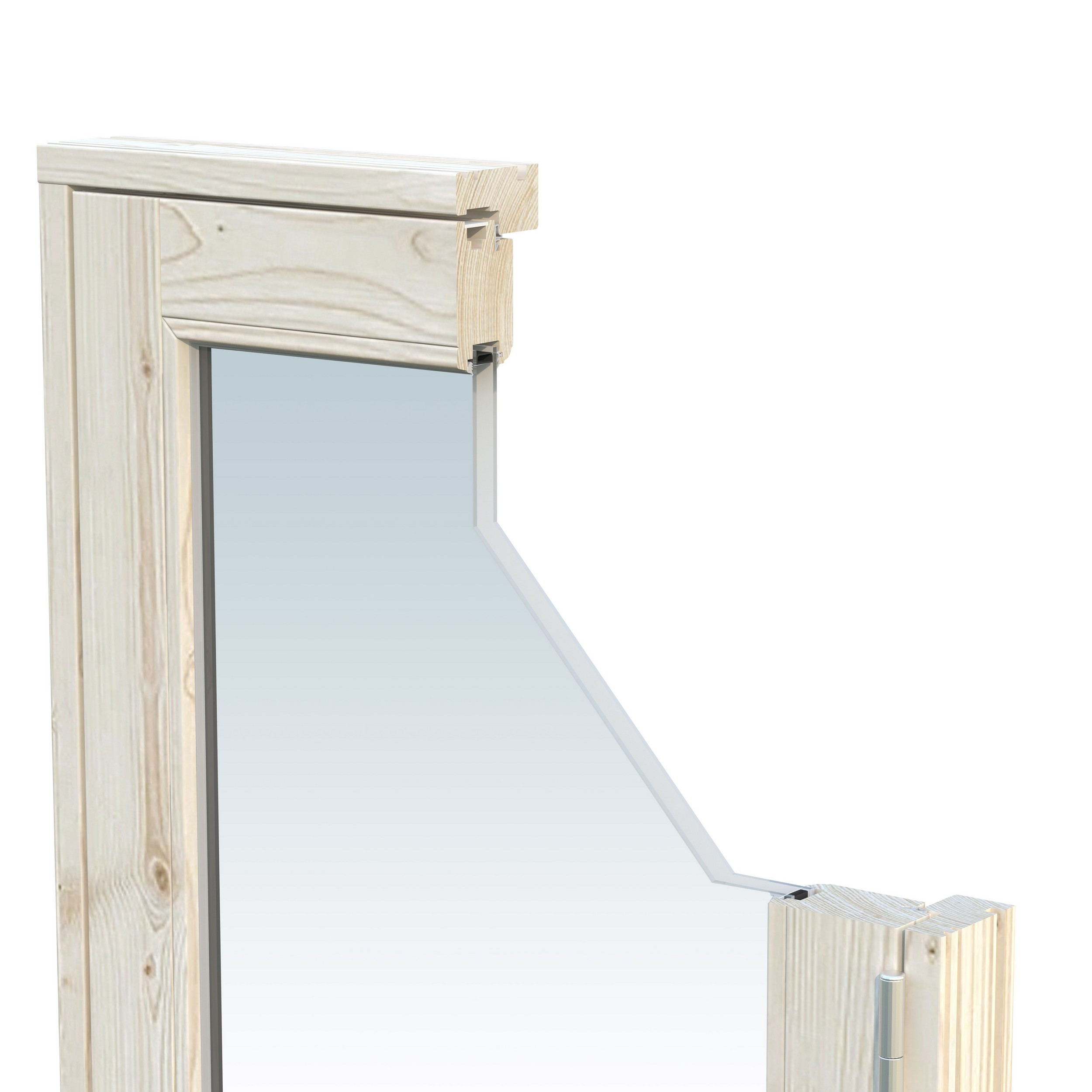 Trädgårdshus Palmako Grace 8,7+8,1 m2