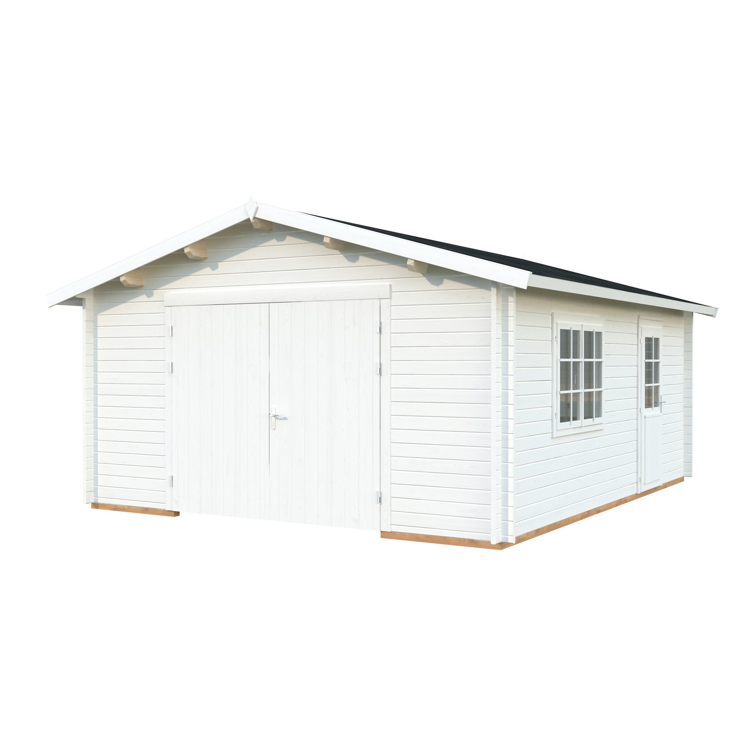 Garage Palmako Roger 23,9 m2 med Dörr