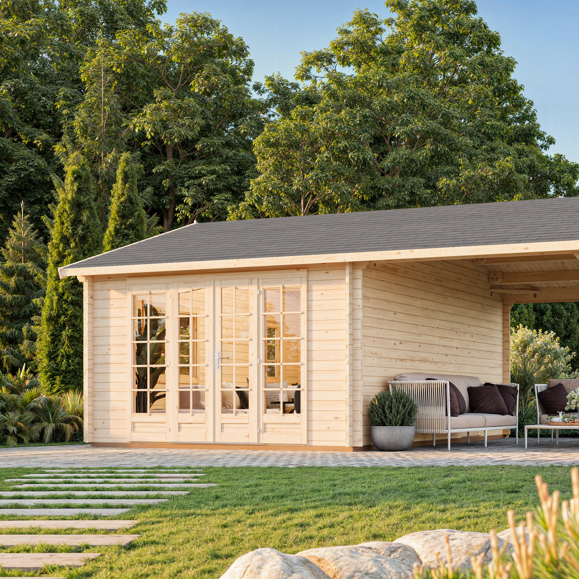 Stuga Palmako Irene 36,5 m2