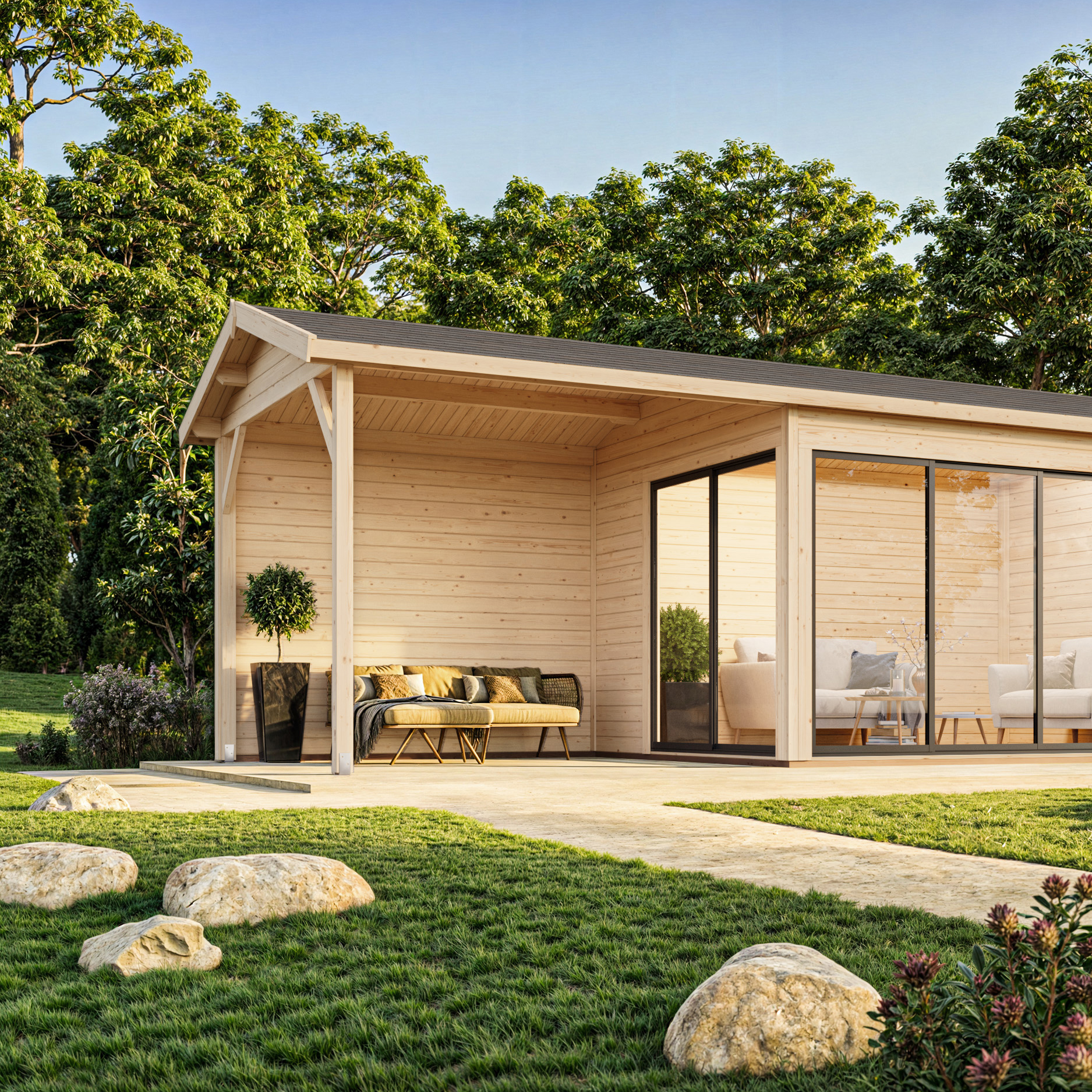 Stuga Palmako Amanda 20,4 m2