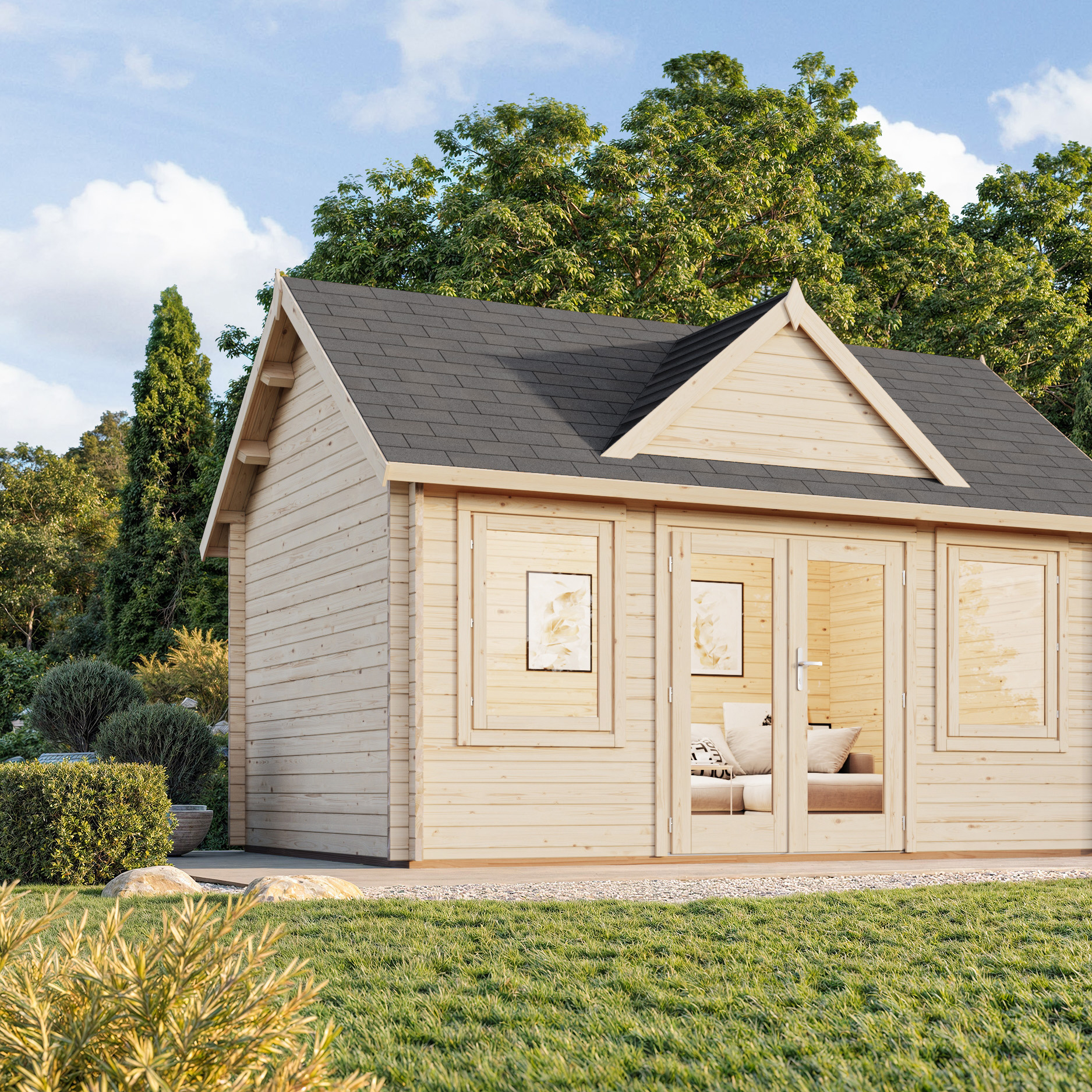 Stuga Palmako Claudia 14,9 m2