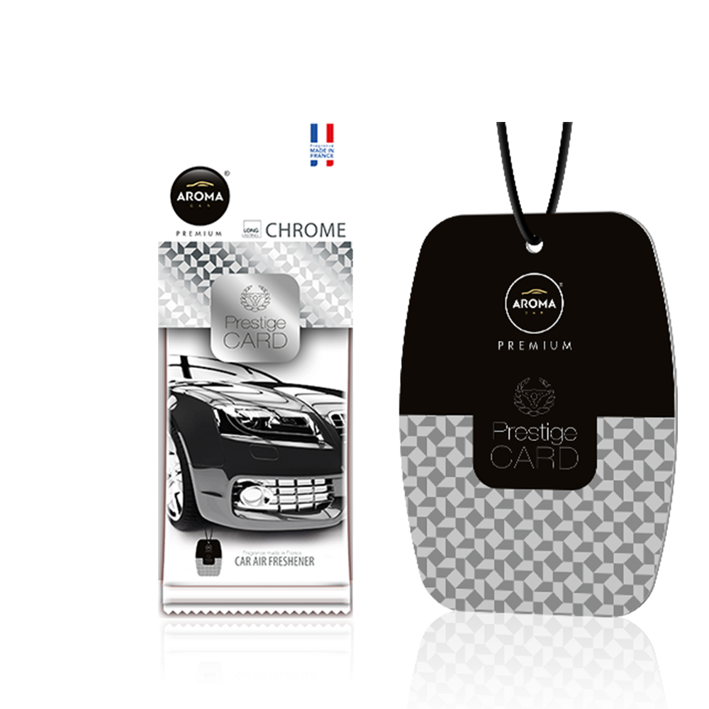 Luftfräschare Aroma Car Prestige Card Chrome