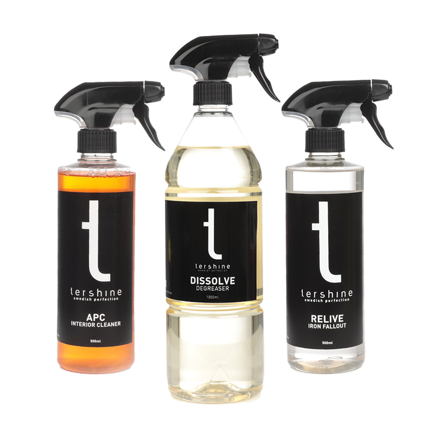 Bilvårdspaket Tershine 3-pack