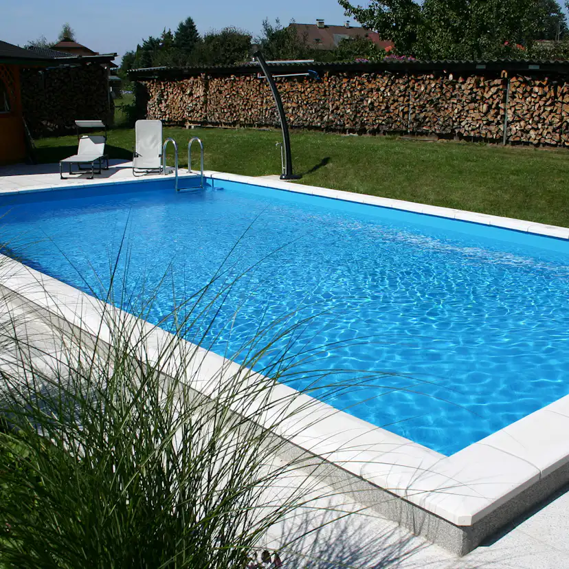 Pool 7x3 Pool Planet Pool CF Block Premium 7x3,5 m Marmorerad- 47720270MA