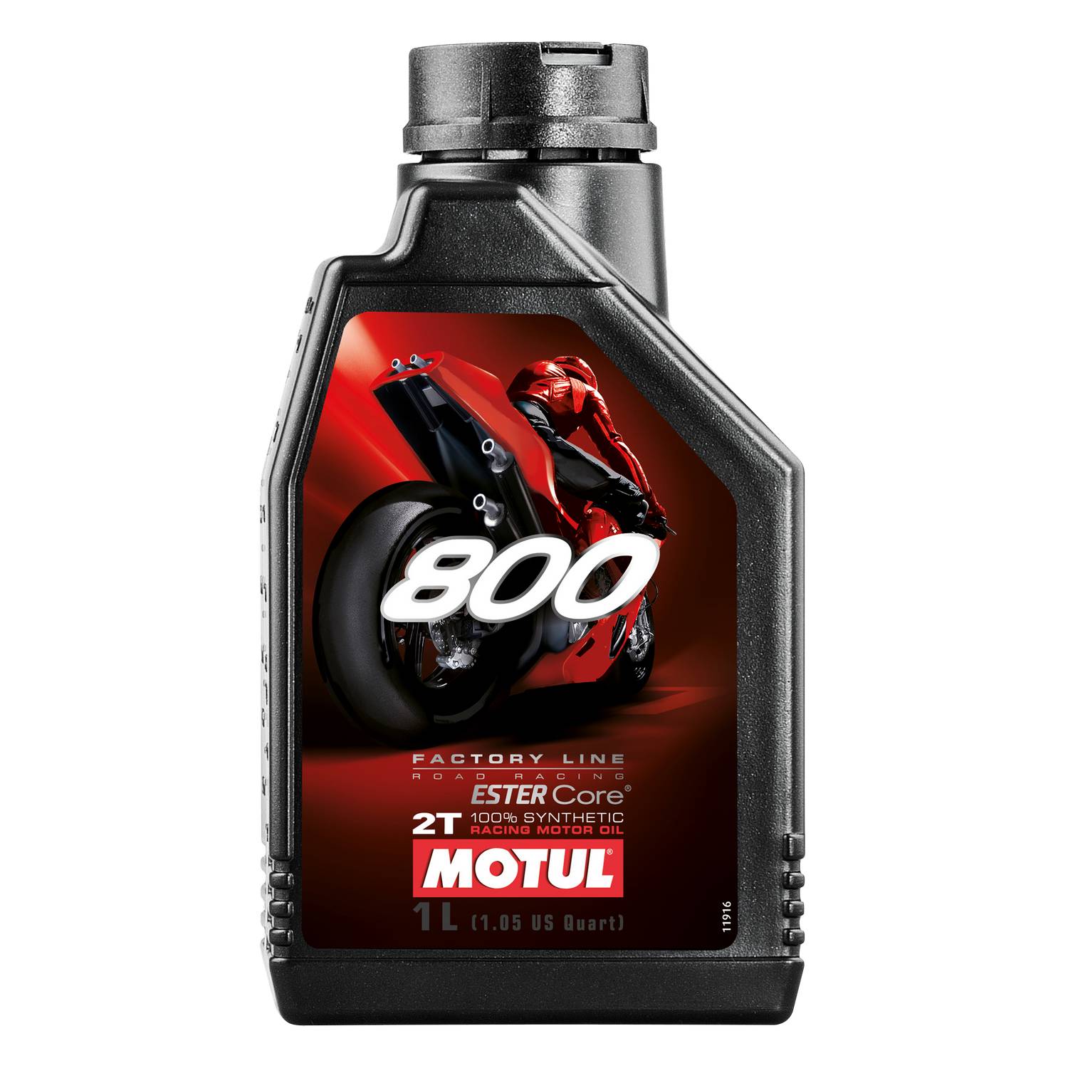 Motorcykelolja Motul800 2T Factory Line Road Racing 1 Liter
