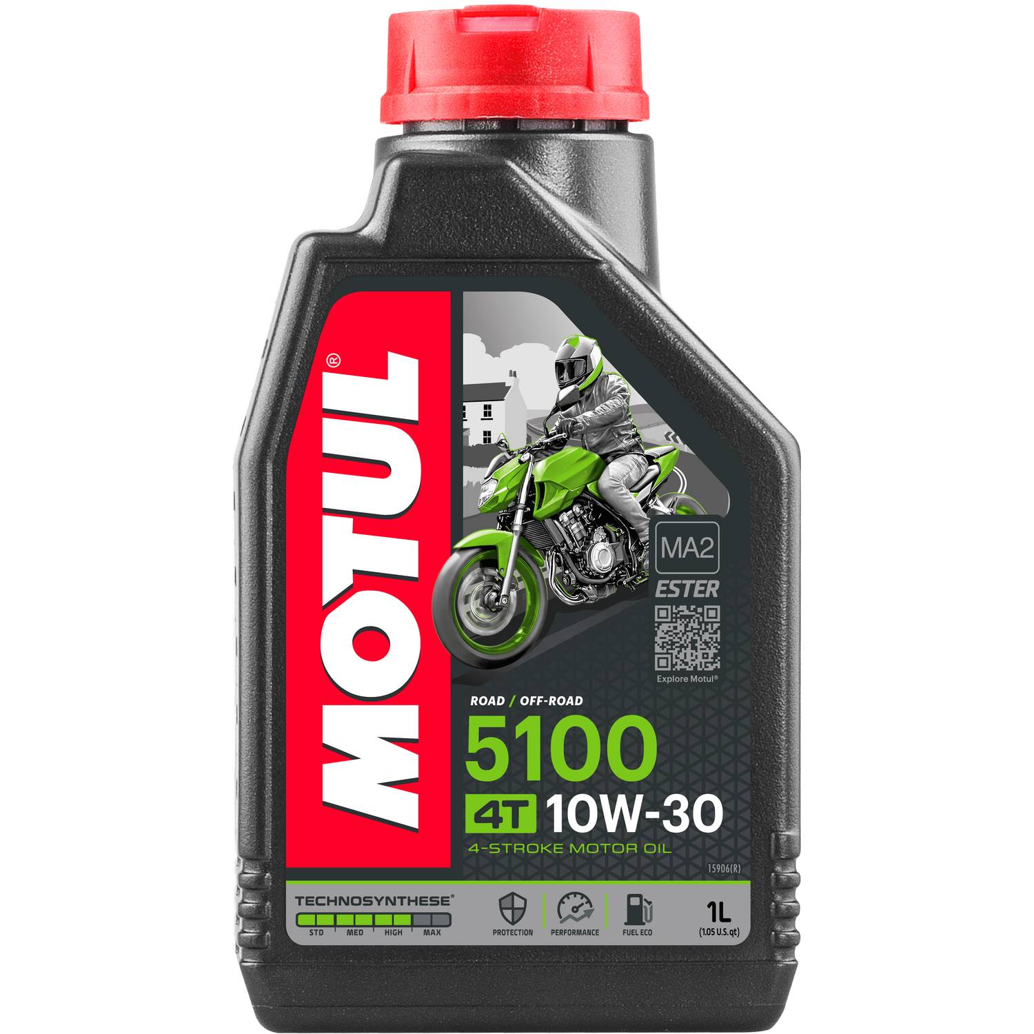 Motorcykelolja Motul5100 4T 10W-30