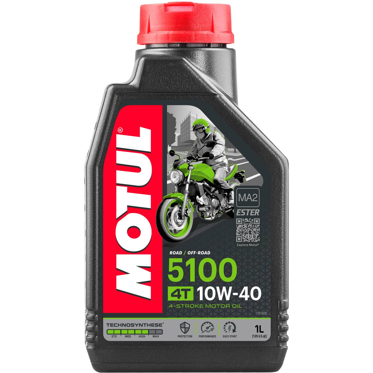 Motorcykelolja Motul5100 4T 10W-40