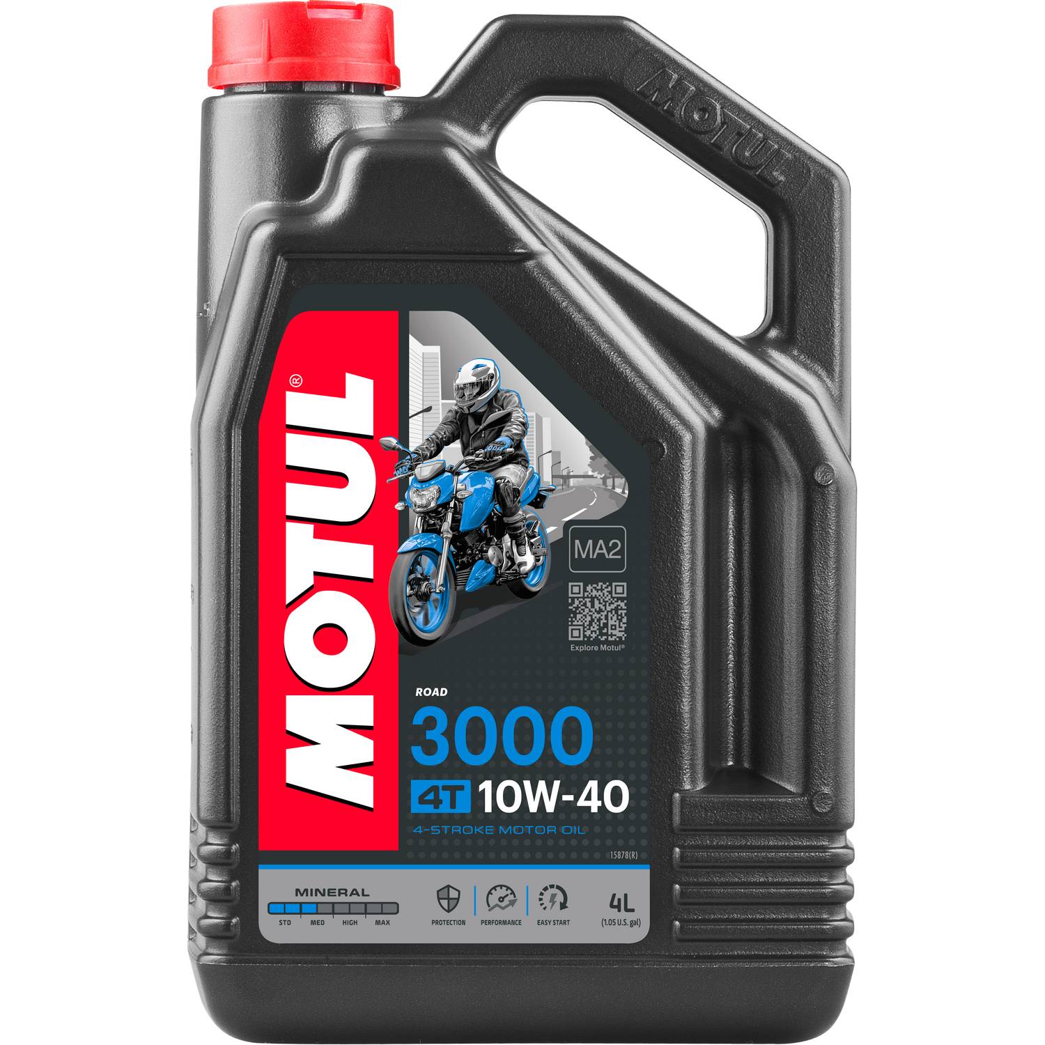 Motorcykelolja Motul3000 4T 10W-40