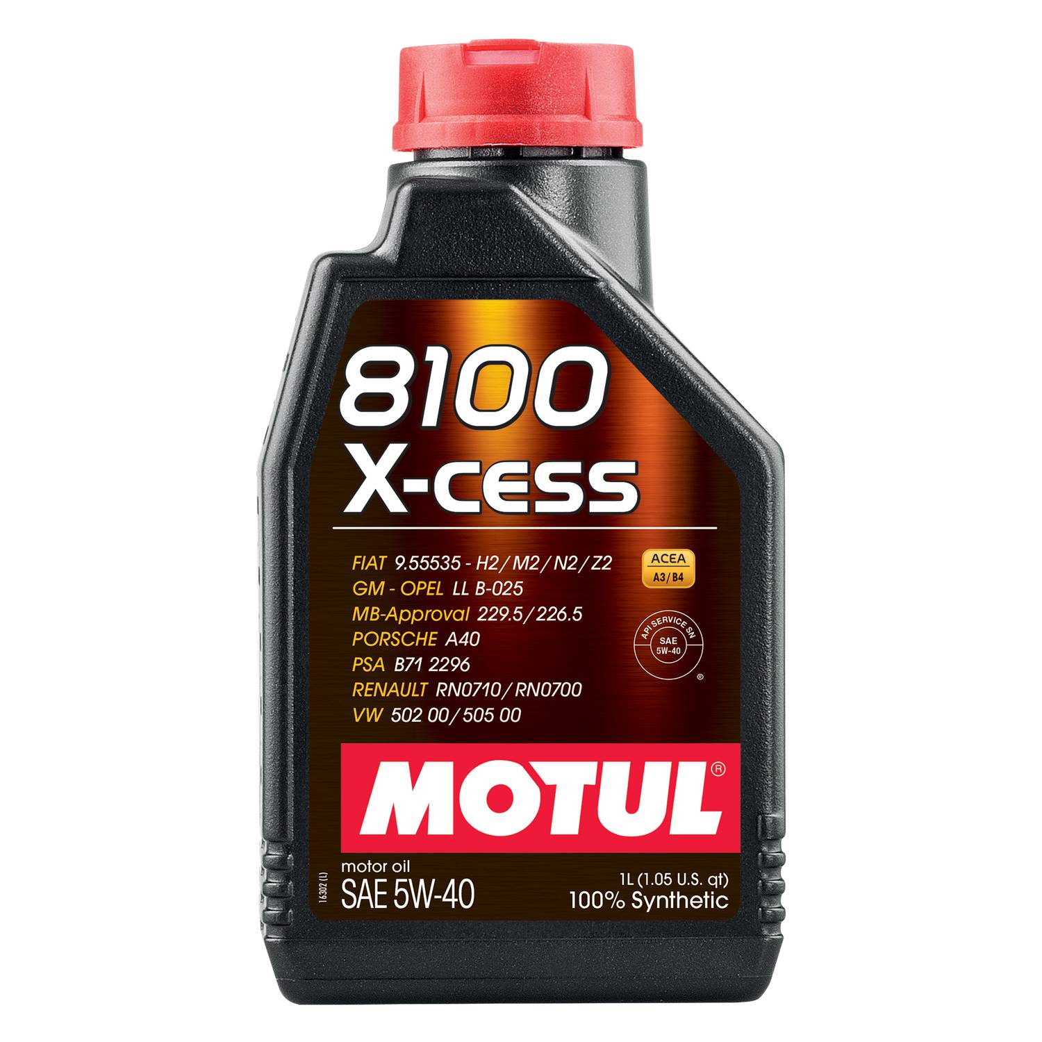 Motorolja Motul 8100 X-Cess 5W-40