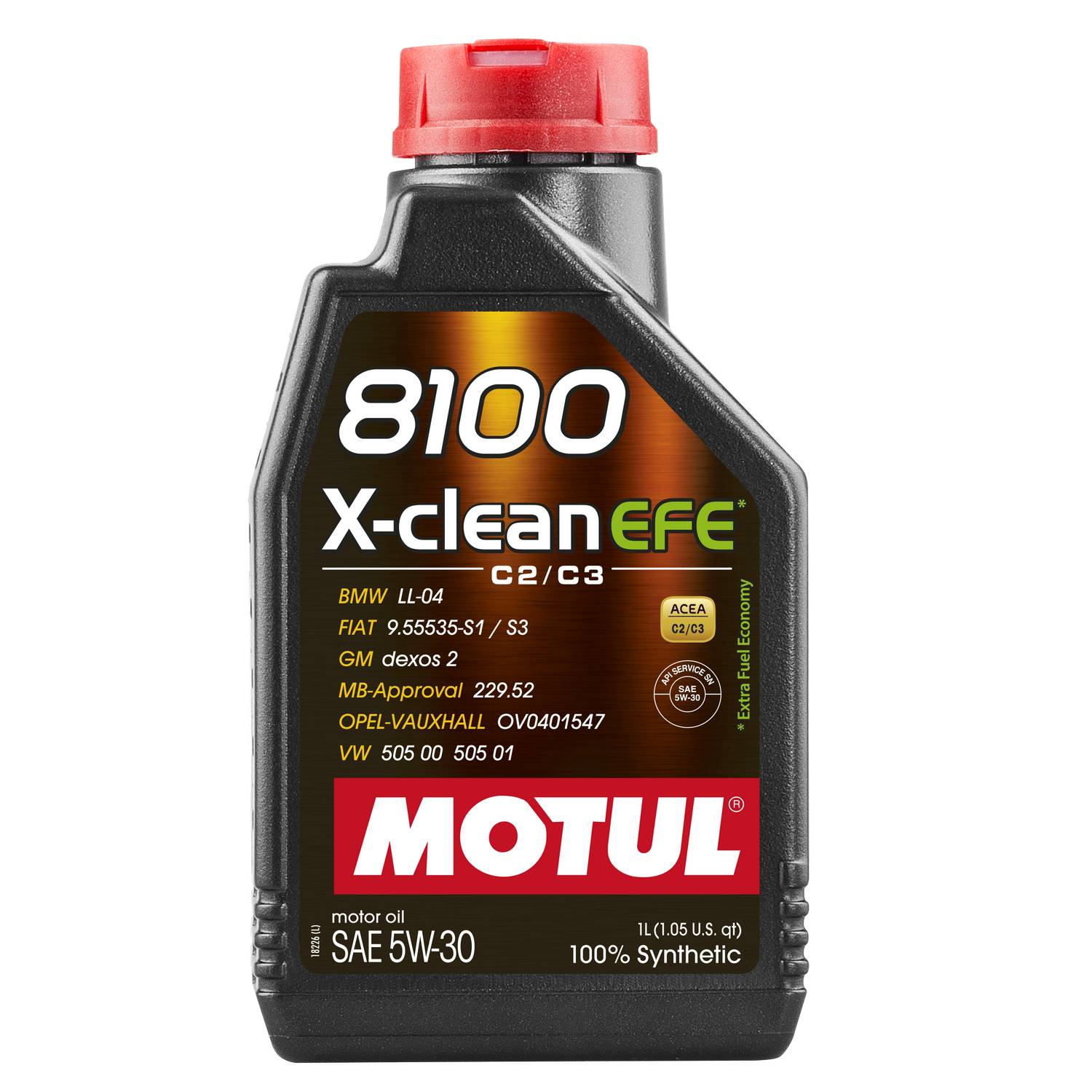 Motorolja Motul 8100 X-Clean Efe 5W-30
