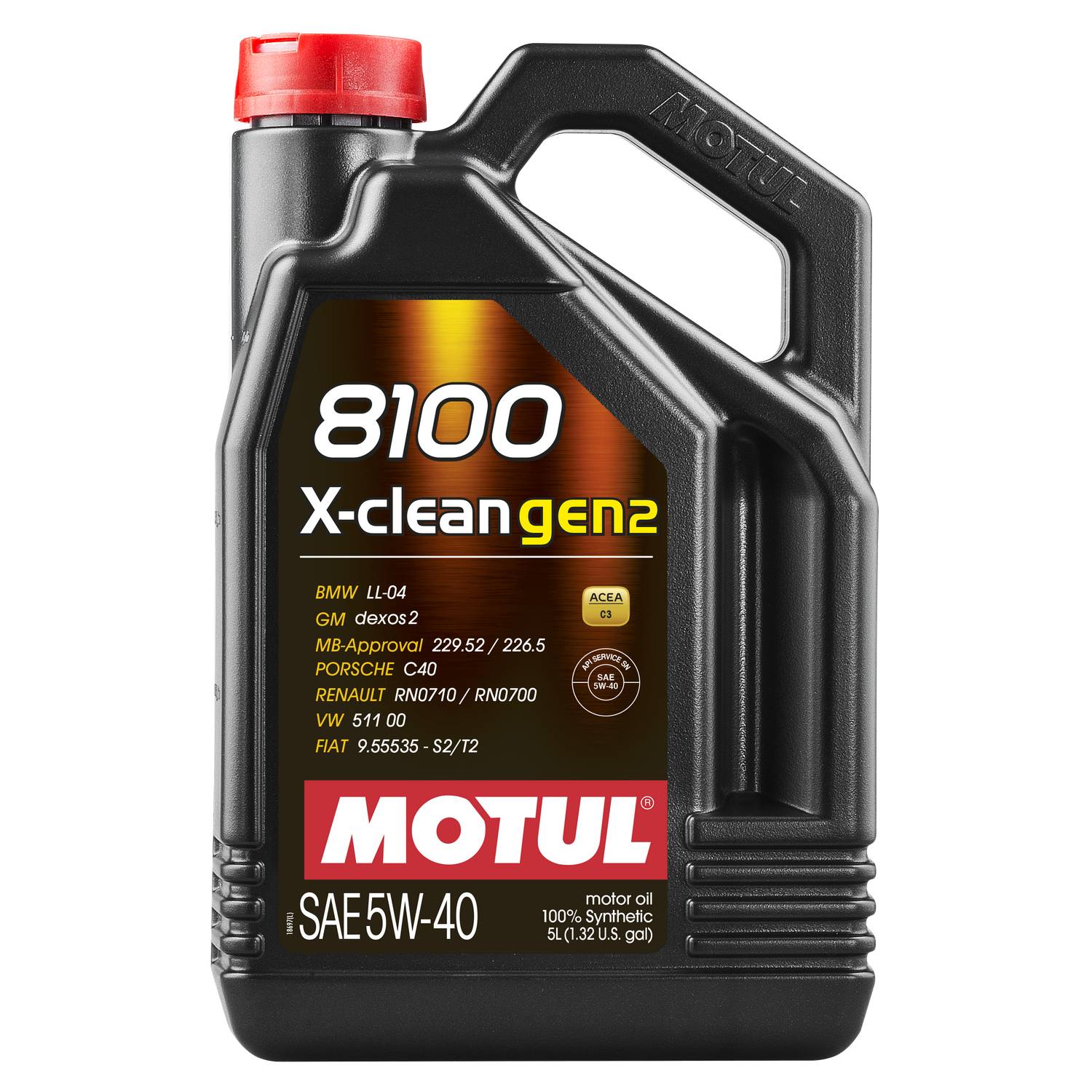 Motorolja Motul 8100 X-Clean Gen2 5W-40