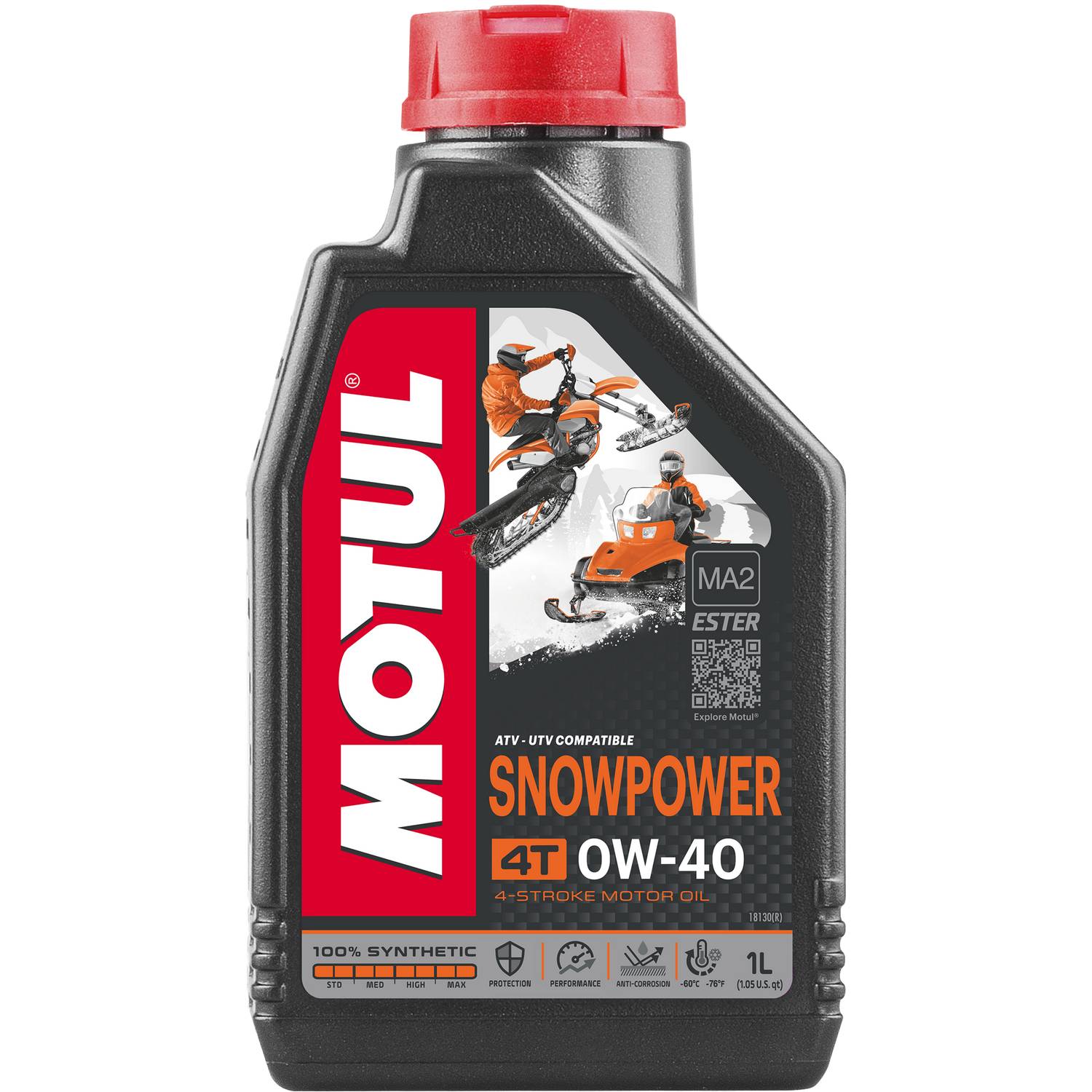 Snowpower Motul4T 0W-40